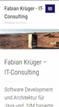 Mobile Screenshot of fabiankrueger.de